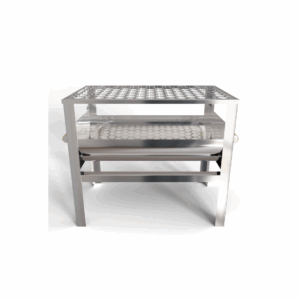 Churrasqueira Mini de Fundo Redondo